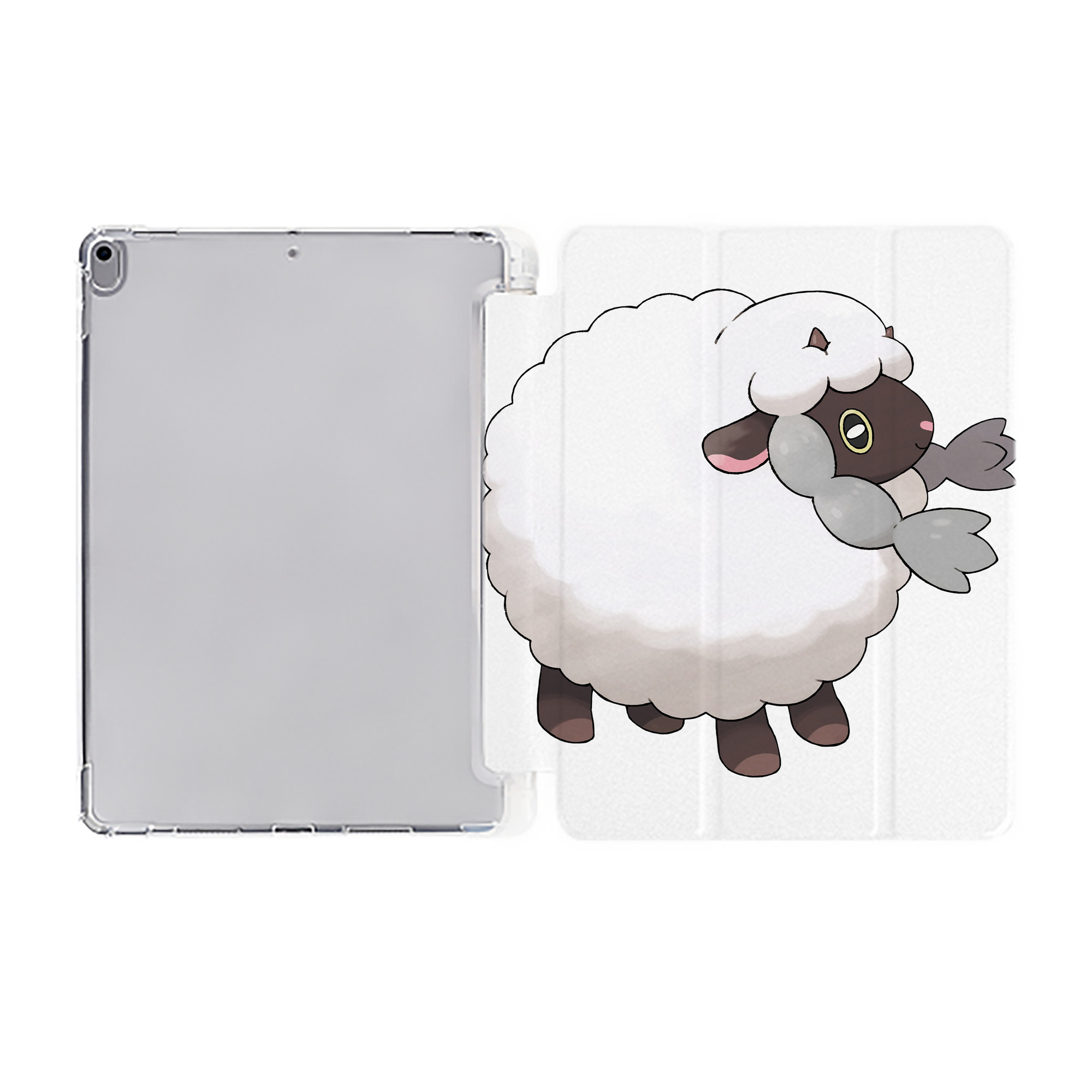 （画像用） ポケットモンスター Pokémon IPad ケース ペン収納付き 三つ折りスタンド PUレザー×シリコン 対応機種9.5/10.5/10.9インチ